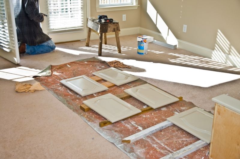 Fall Cabinet Refinishing